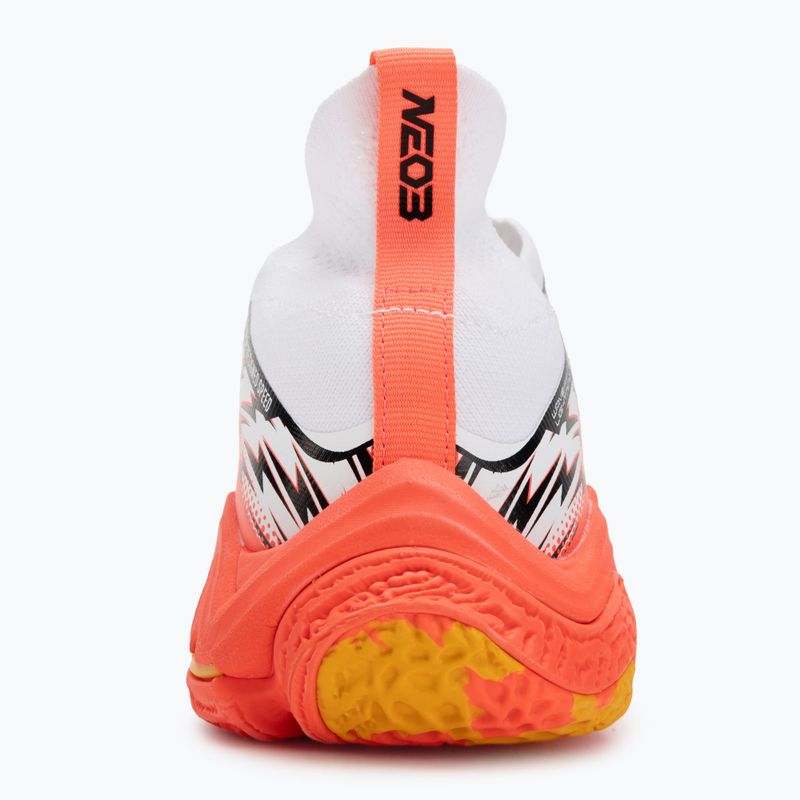 Mizuno Wave Lightning Neo 3 weiß/feurige Koralle 2/Zitrus Volleyballschuhe 6