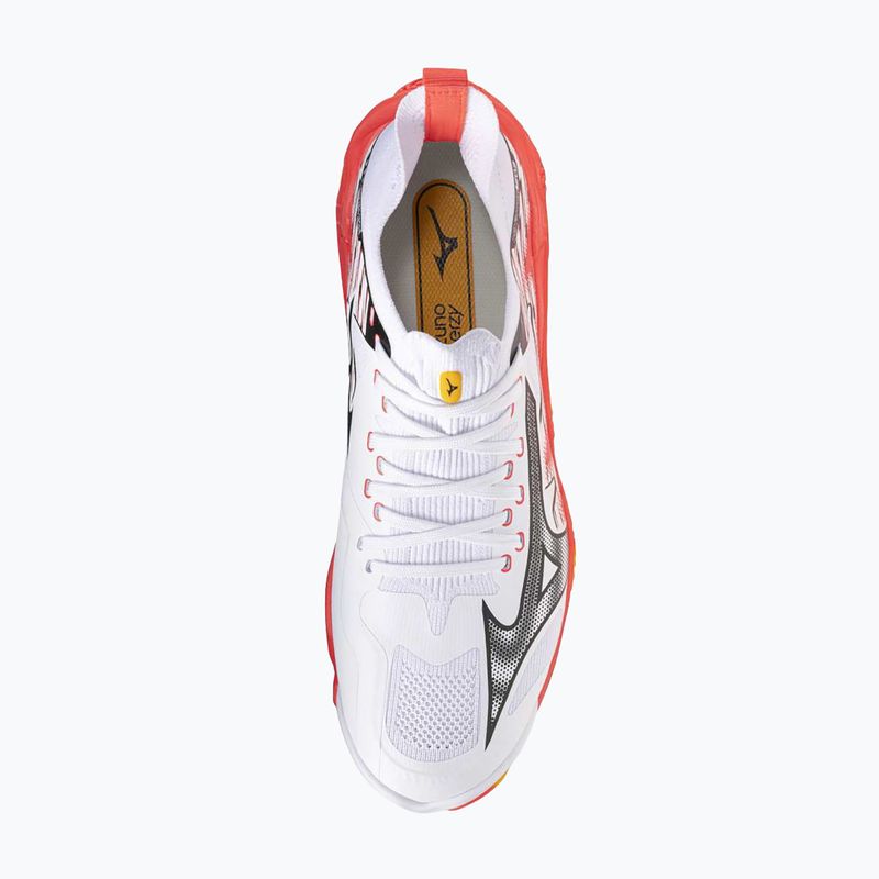 Mizuno Wave Lightning Neo 3 weiß/feurige Koralle 2/Zitrus Volleyballschuhe 12