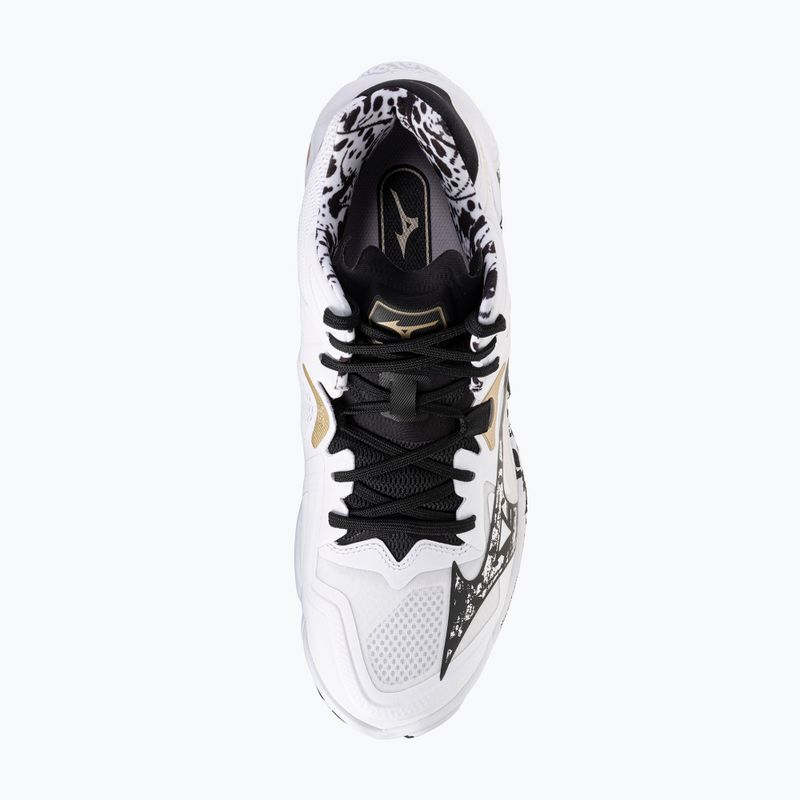 Volleyballschuhe Mizuno Wave Lightning Z8 Mid white/black/gold 5