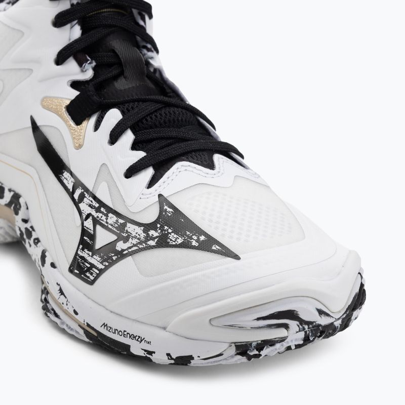 Volleyballschuhe Mizuno Wave Lightning Z8 Mid white/black/gold 7