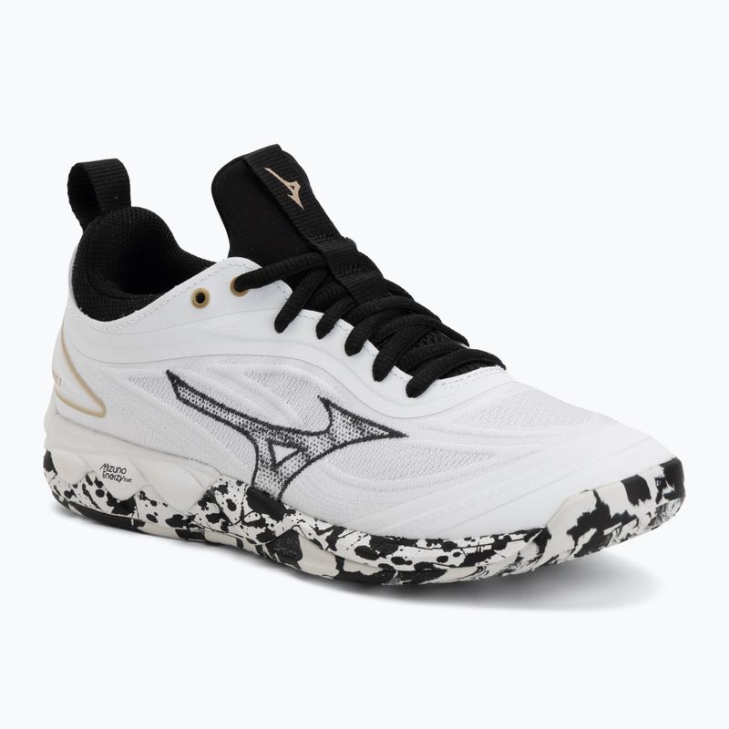 Volleyballschuhe Mizuno Wave Luminous 3 white/black/ge gold