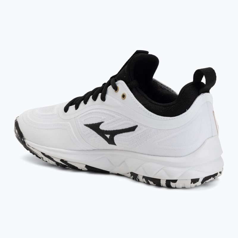 Volleyballschuhe Mizuno Wave Luminous 3 white/black/ge gold 3