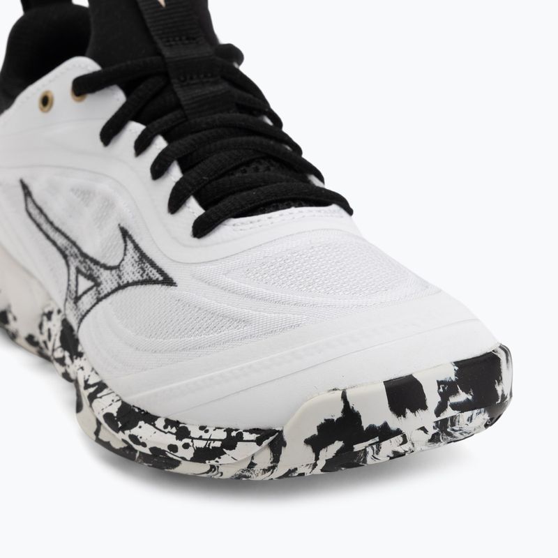 Volleyballschuhe Mizuno Wave Luminous 3 white/black/ge gold 7