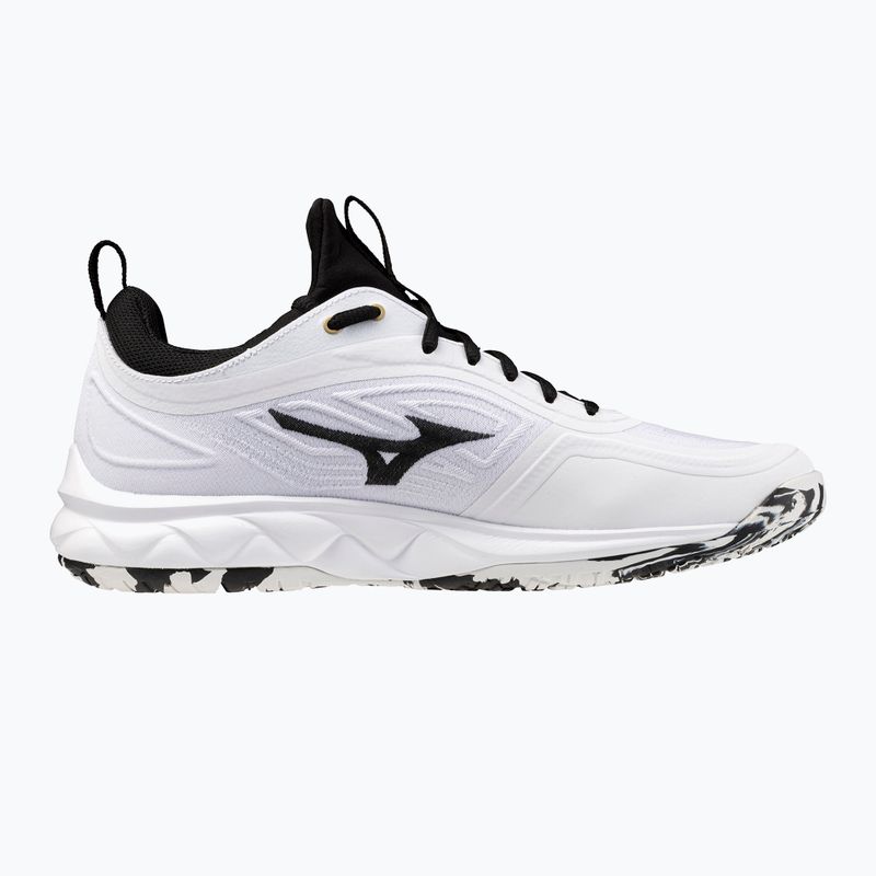 Volleyballschuhe Mizuno Wave Luminous 3 white/black/ge gold 2