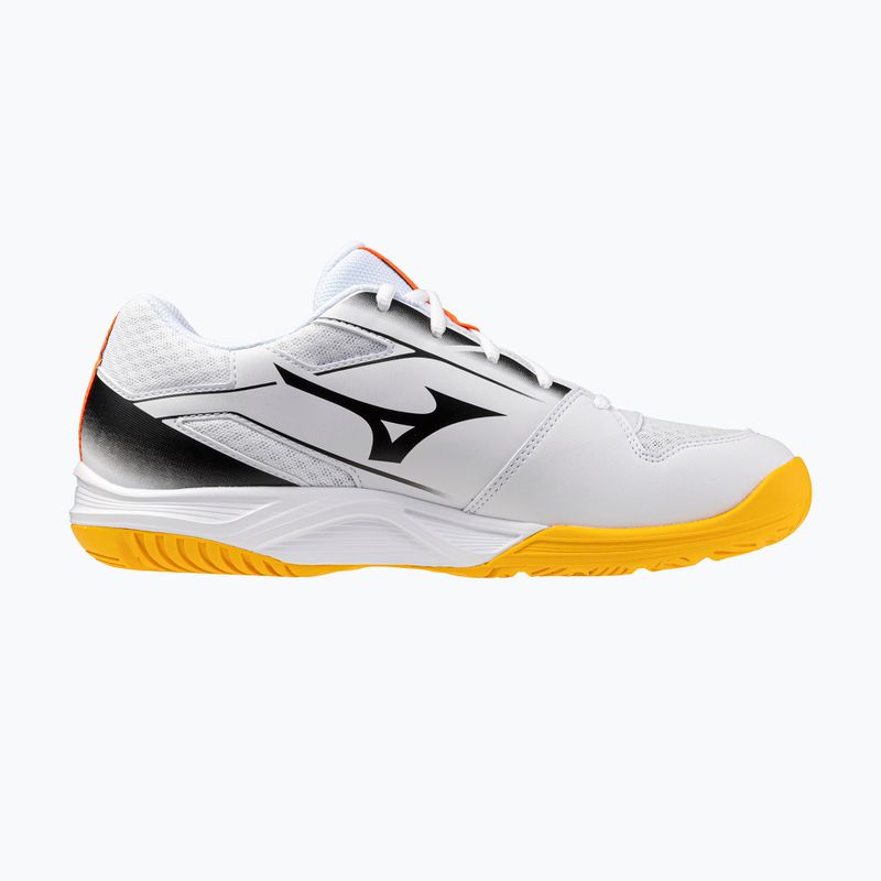 Mizuno Cyclone Speed 5 weiß/feurige Koralle 2/Zitrus Volleyballschuhe 9