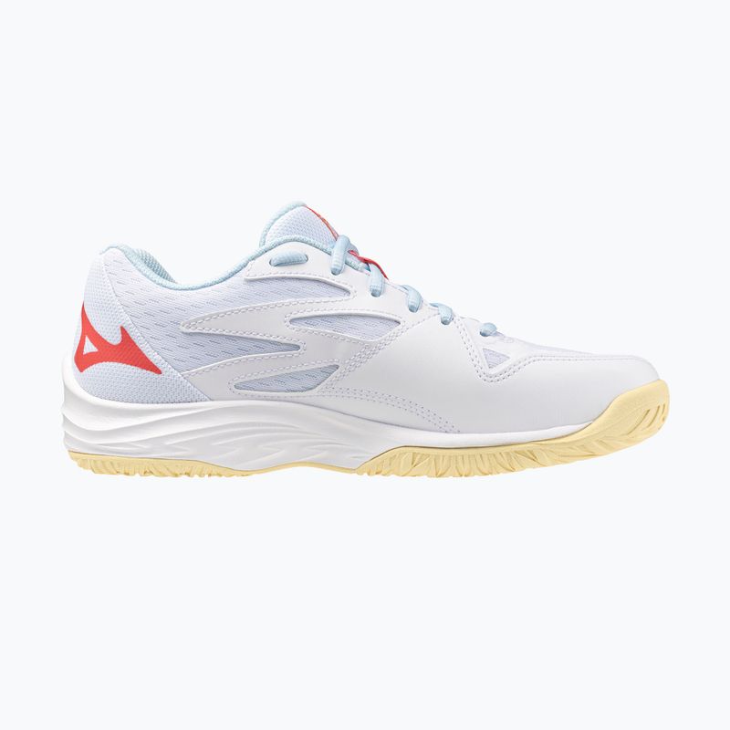 Damen Volleyball Schuhe Mizuno Thunder Blade Z weiß/calypso coral/pale banana 2