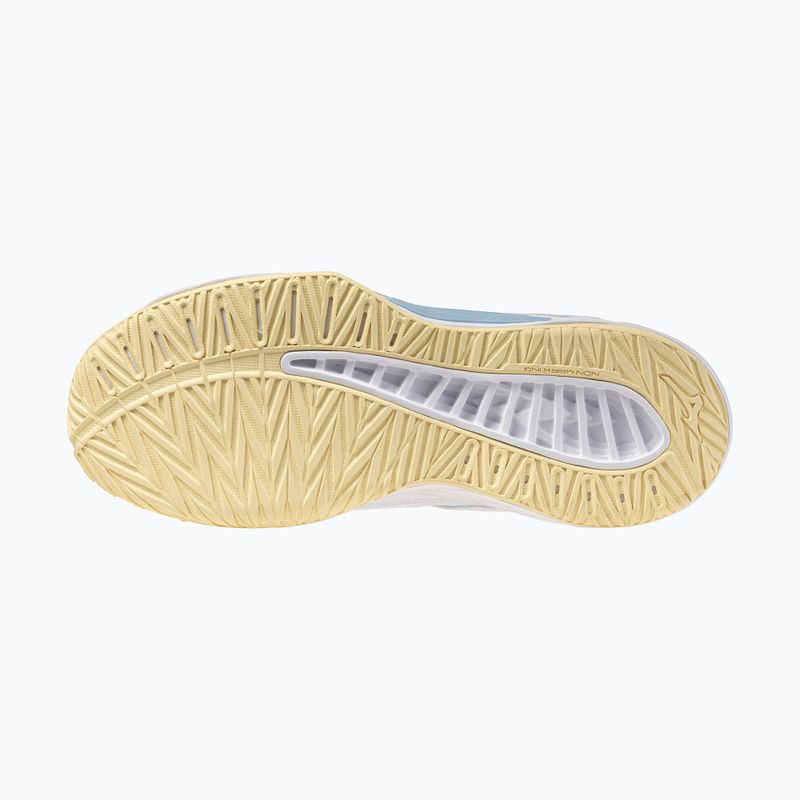 Damen Volleyball Schuhe Mizuno Thunder Blade Z weiß/calypso coral/pale banana 4