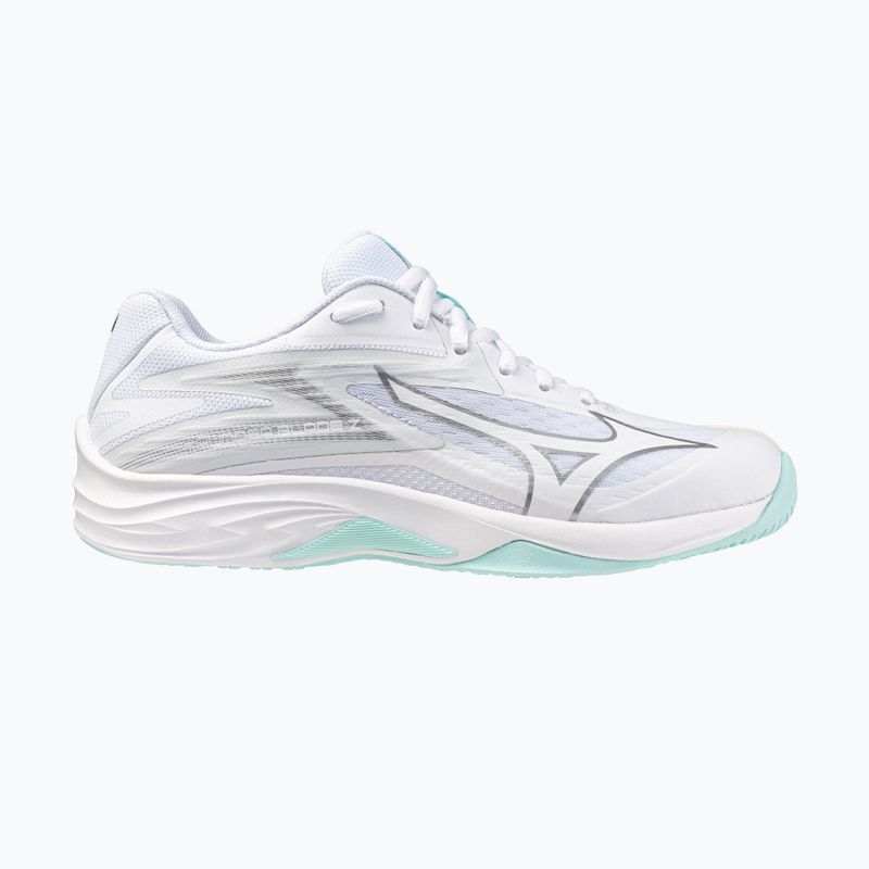 Damen Volleyballschuhe Mizuno Thunder Blade Z weiß/blau tint