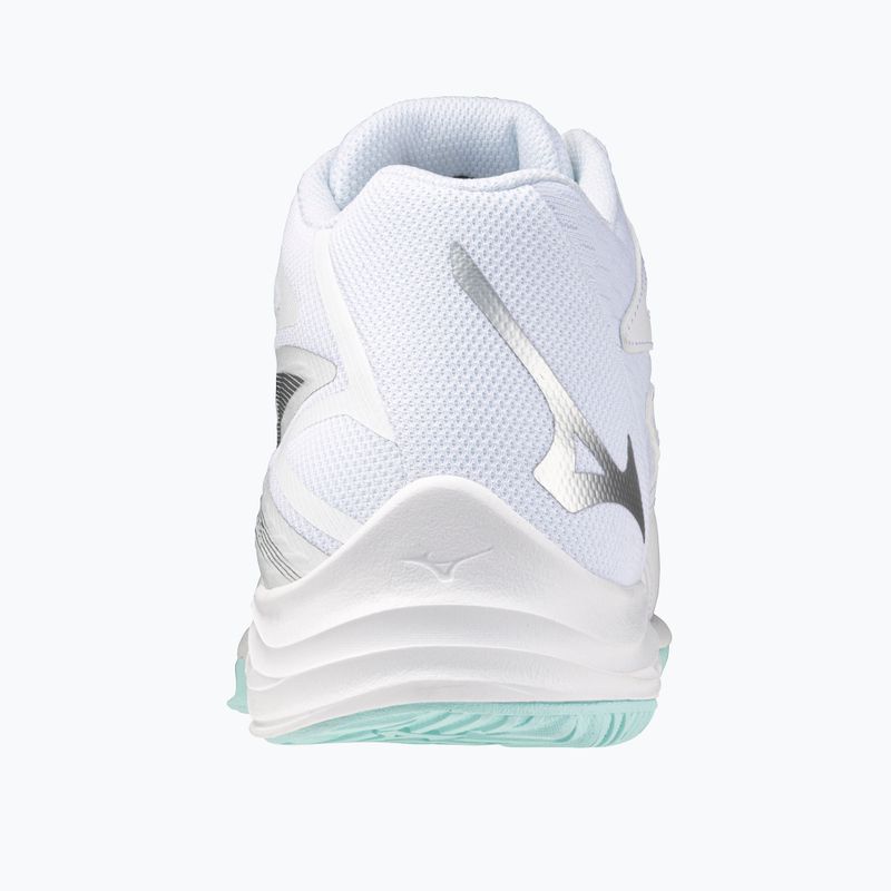 Damen-Volleyballschuhe Mizuno Thunder Blade Z Mid white/blue tint 10