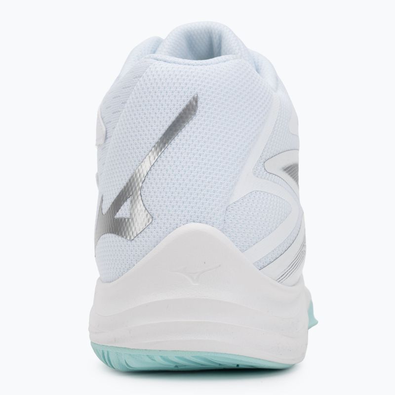 Damen-Volleyballschuhe Mizuno Thunder Blade Z Mid white/blue tint 6