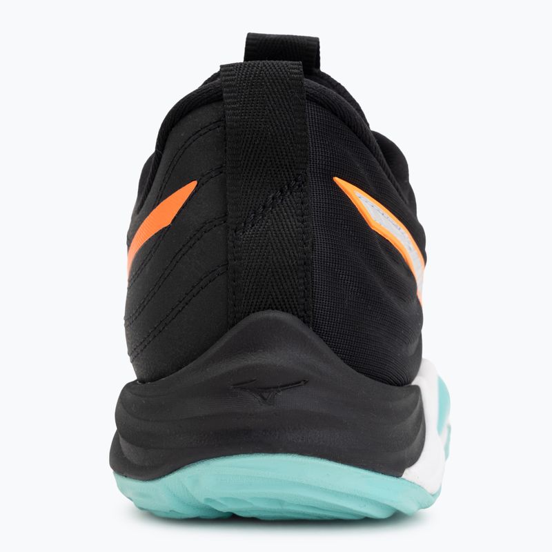 Volleyballschuhe Mizuno Wave Momentum Elite black/tangelo/ice green 6