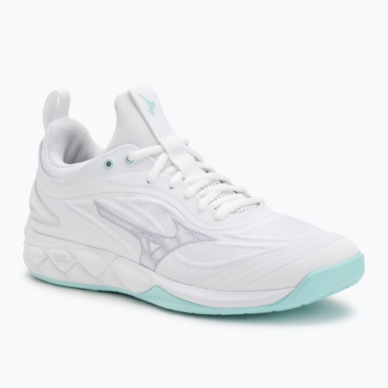 Damen Volleyballschuhe Mizuno Wave Luminous 3 weiß/blau tint