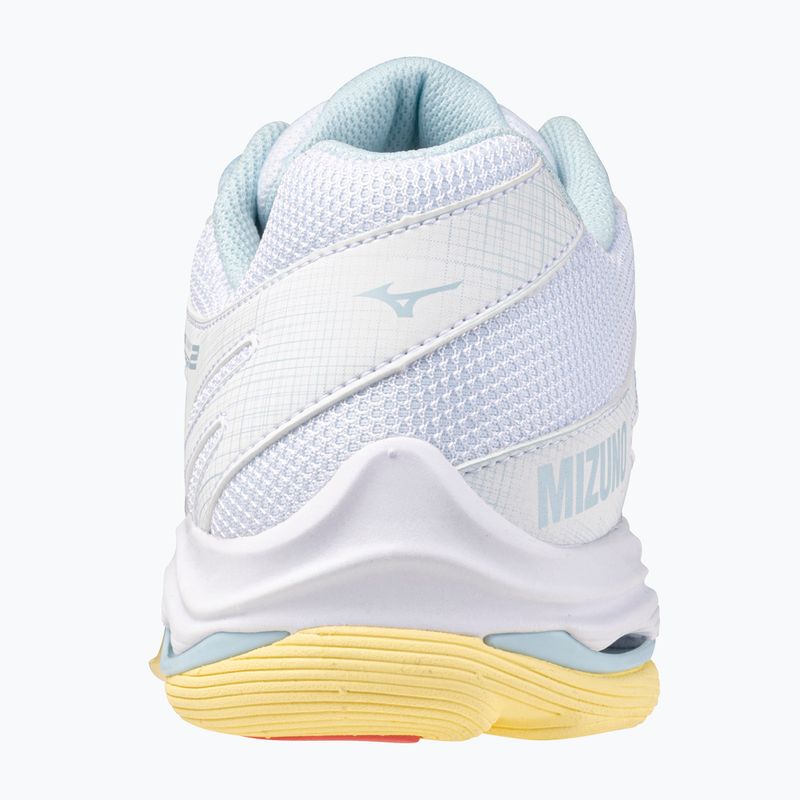 Damen Volleyballschuhe Mizuno Wave Voltage 2 weiß/calypso coral/pale banana 3