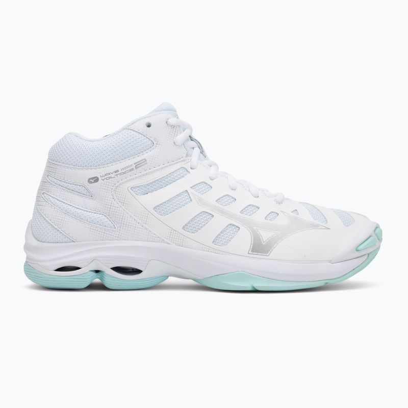 Damen-Volleyballschuhe Mizuno Wave Voltage 2 Mid white/blue tint 2