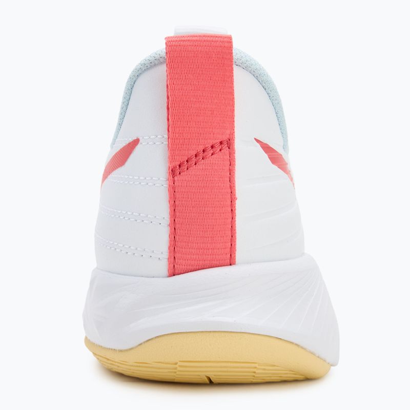 Damen Volleyballschuhe Mizuno Wave Momentum Pro weiß/calypso coral/pale banana 6