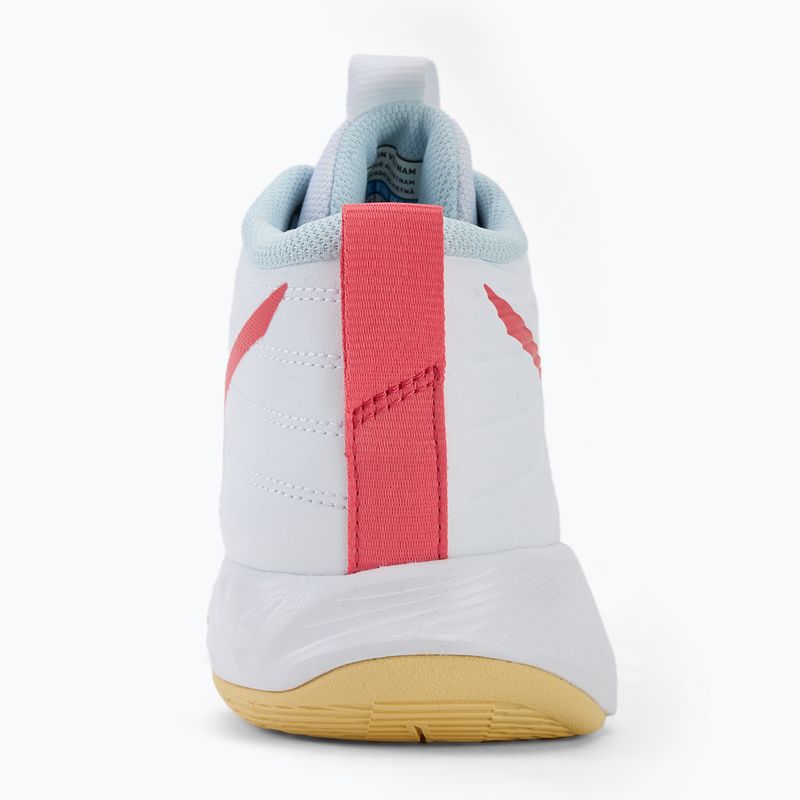 Damen Volleyballschuhe Mizuno Wave Momentum Pro Mid weiß/calypso coral/pale banana 6