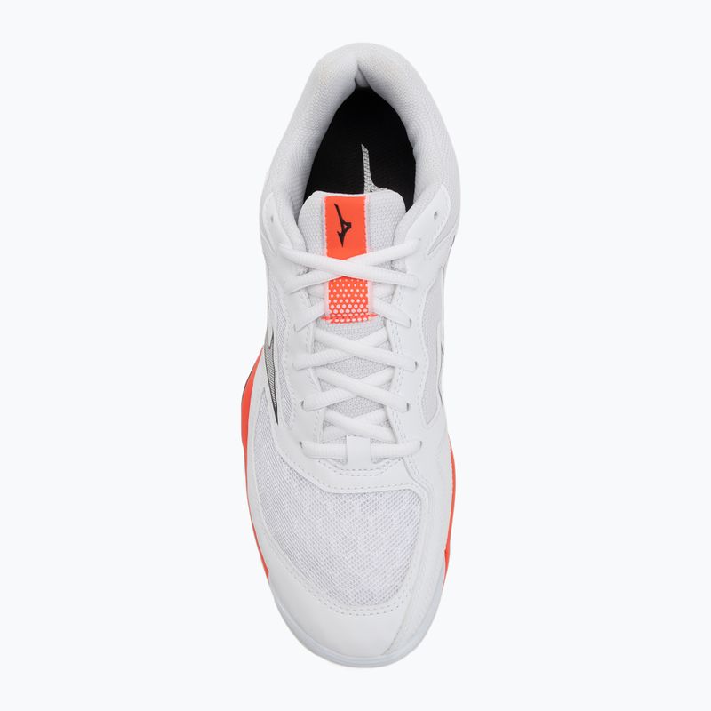 Mizuno Wave Phantom 3 Handballschuh weiß/feurige Koralle 2/Zitrus 5