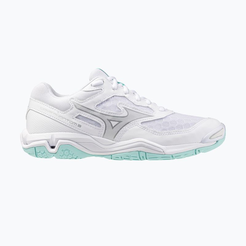 Frauen-Handballschuhe Mizuno Wave Phantom 3 weiß/blau tint