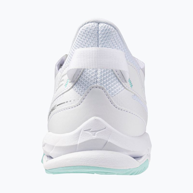 Damen Handballschuhe Mizuno Wave Mirage 5 weiß/blauer Farbton 3