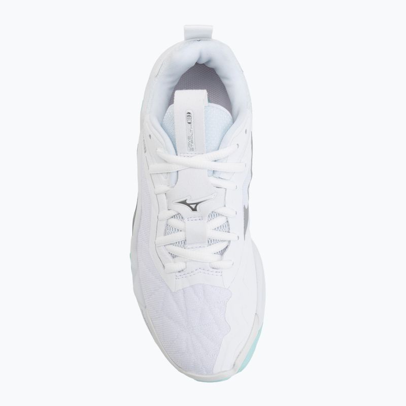 Handballschuhe Damen Mizuno Wave Stealth Neo 2 white/blue tint 5