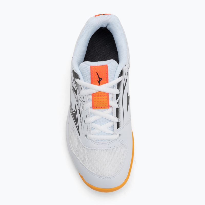Mizuno Stealth Star 3 weiß/fiery coral 2/citrus Kinderschuhe 5