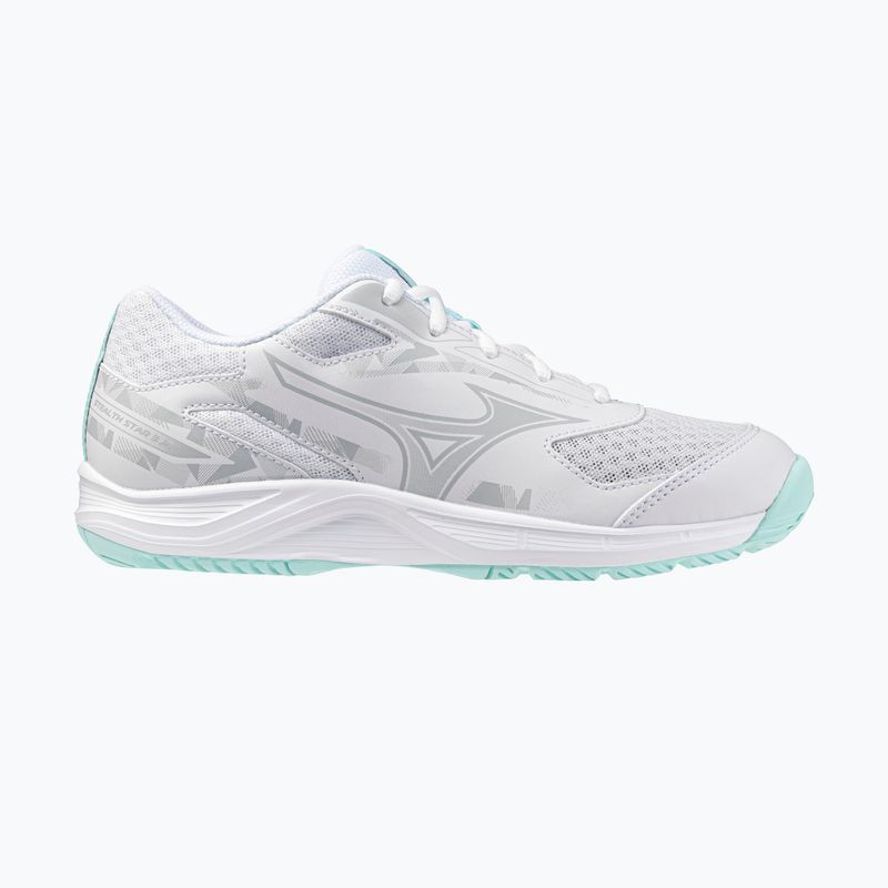 Mizuno Stealth Star 3 Kinderschuhe weiß/blauer Farbton