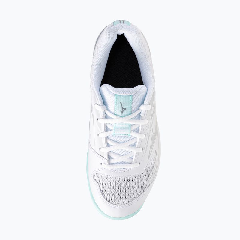 Mizuno Stealth Star 3 Kinderschuhe weiß/blauer Farbton 5