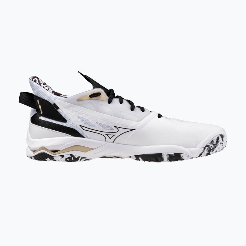 Handballschuhe Mizuno Wave Mirage 5 white/black/gold 2