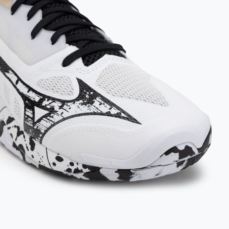 Handballschuhe Mizuno Wave Mirage 5 white/black/gold 7