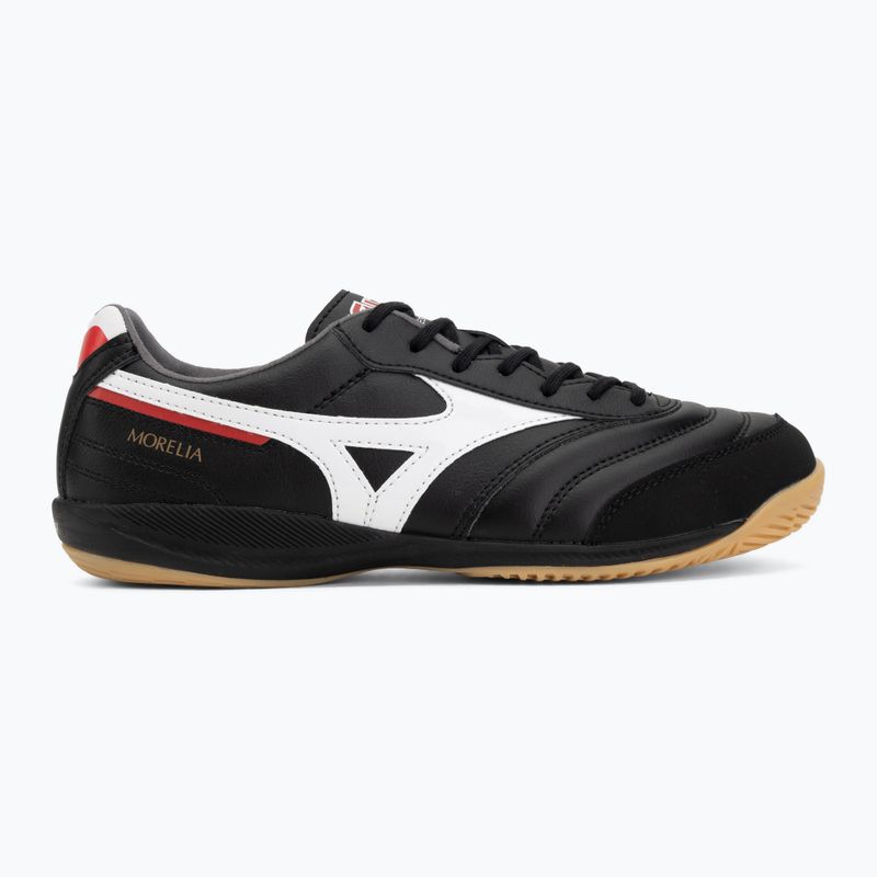 Hallenschuhe Mizuno Morelia Sala Pro IN black/white/Chinese red 2