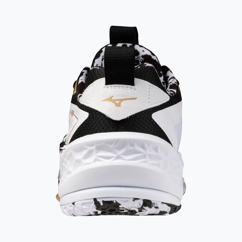 Handballschuhe Mizuno Wave Stealth Neo 2 white/black/ge gold 3