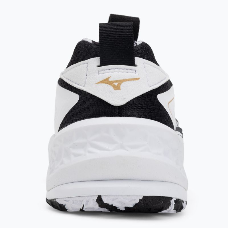 Handballschuhe Mizuno Wave Stealth Neo 2 white/black/ge gold 6