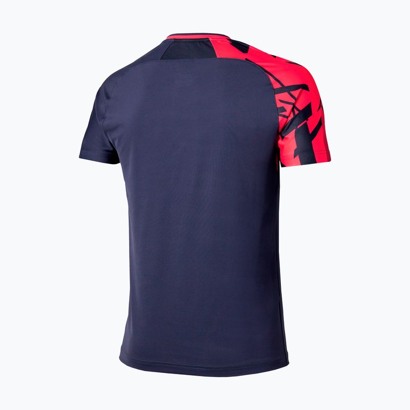 Herren Mizuno Daybreakers Shadow Hemd Odyssey grau 2