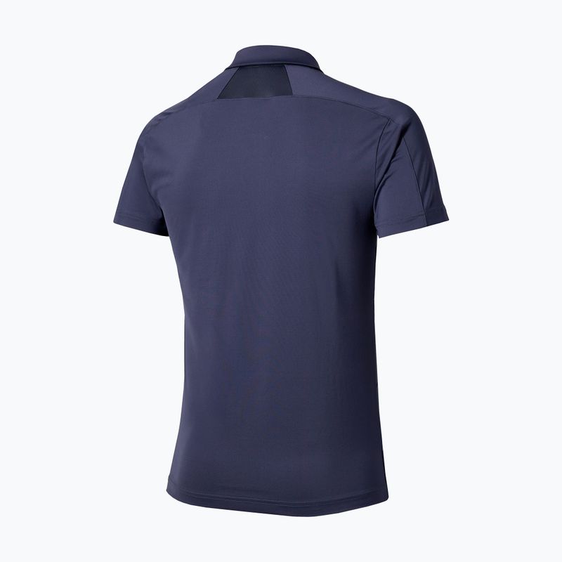 Herren Mizuno Daybreakers Shadow Poloshirt Odyssey grau 2