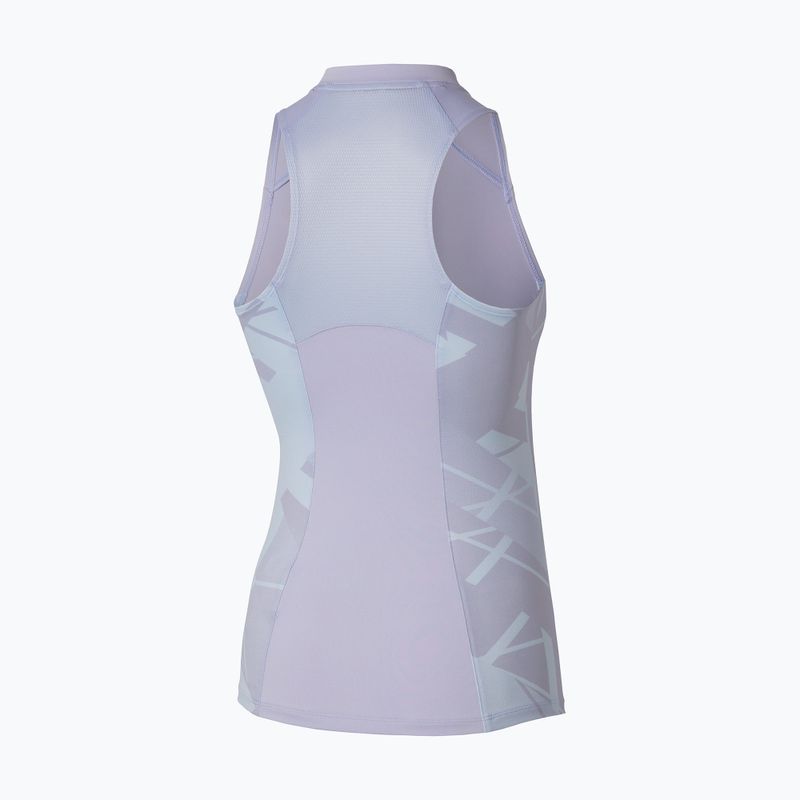 Damen-T-Shirt Mizuno Daybreakers Printed Tank W isländisch blau 2