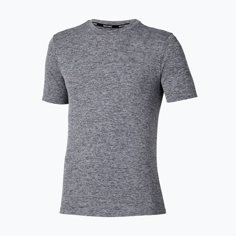 Herren Mizuno Impulse Core Tee quicksilver Laufshirt