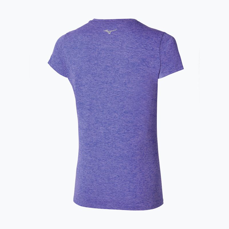 Damen Laufshirt Mizuno Core Tee iris bloom 2