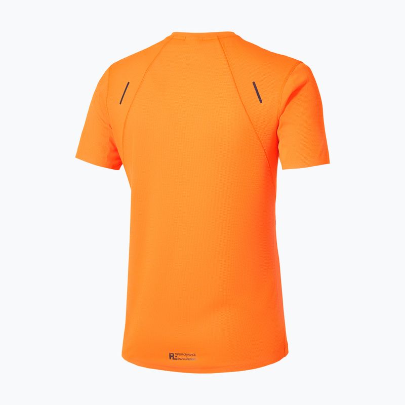 Herren Laufshirt Mizuno Tech Light DAF tangelo 2
