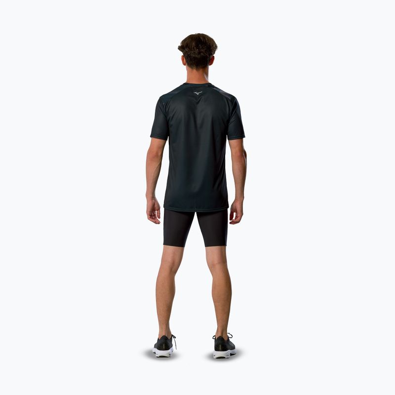 Herren Laufshirt Mizuno Core Graphic Tee schwarz 4