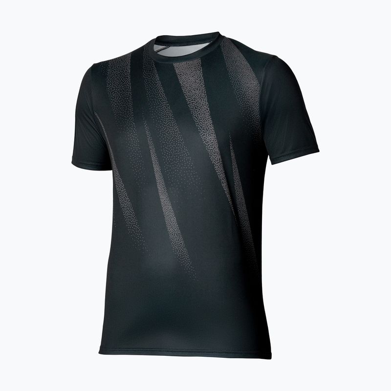 Herren Laufshirt Mizuno Core Graphic Tee schwarz 5