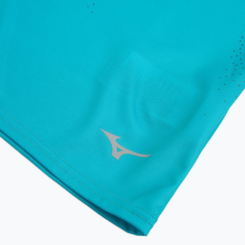 Herren Mizuno Core Graphic Tee capri breeze Laufshirt 3