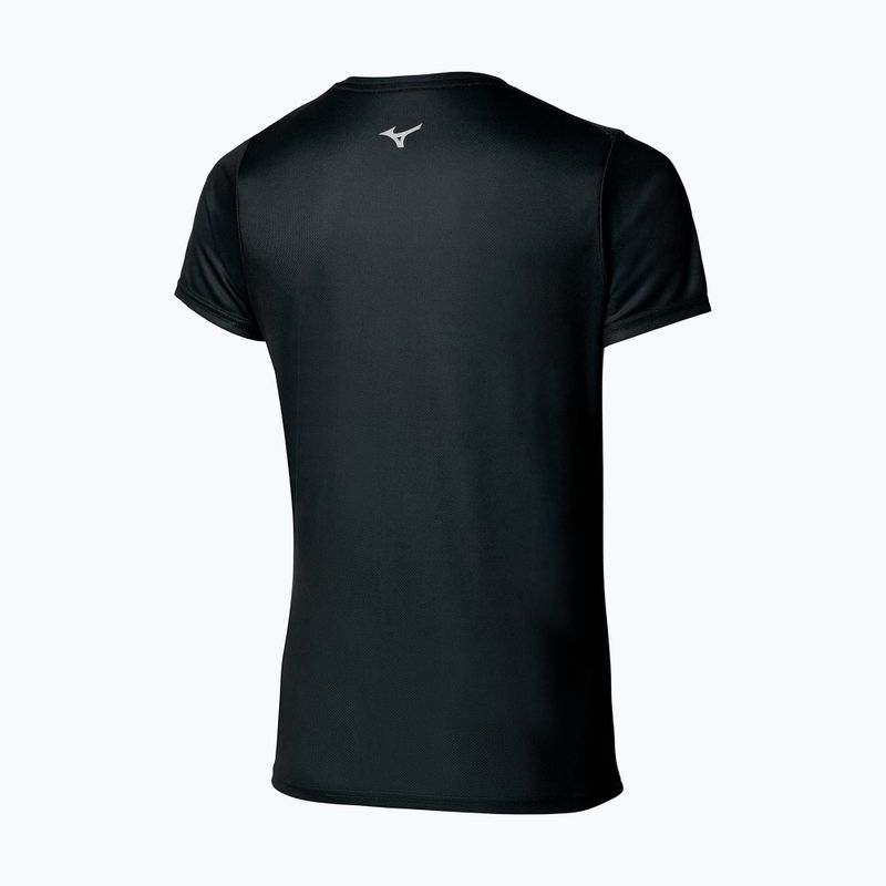Damen Laufshirt Mizuno Core Graphic Tee schwarz 2