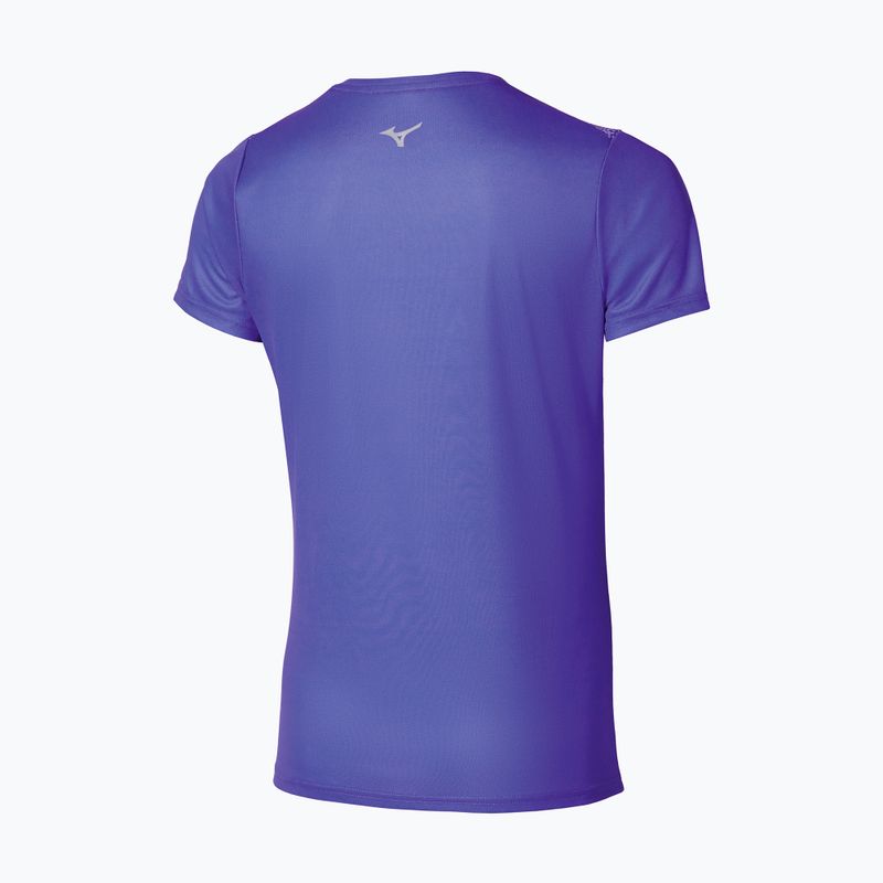 Damen Laufshirt Mizuno Core Graphic Tee iris bloom 2