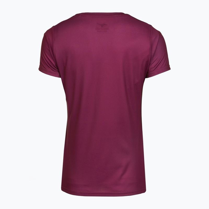 Damen-Laufshirt Mizuno Core Graphic Tee dark purple 2
