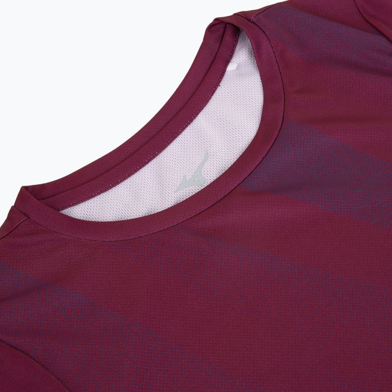 Damen-Laufshirt Mizuno Core Graphic Tee dark purple 4