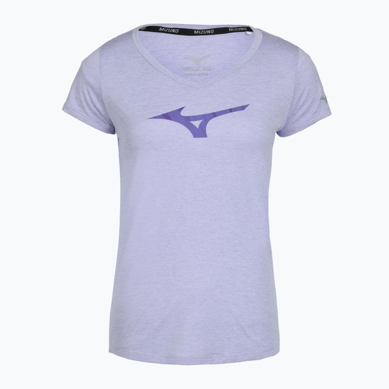 Damen Laufshirt Mizuno Core Runbird Tee isländisch blau