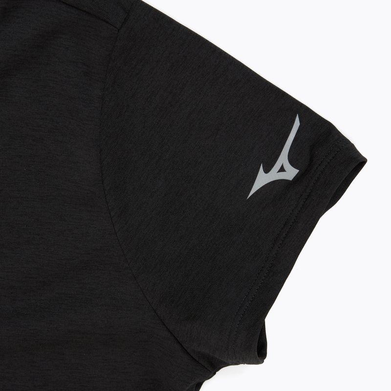 Damen Laufshirt Mizuno Core Runbird Tee schwarz/mauve 4
