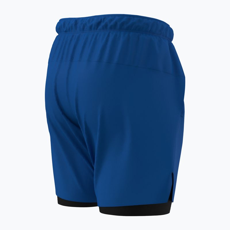 Herren Mizuno Core 7.5 2IN1 Laufshorts princess blau 4