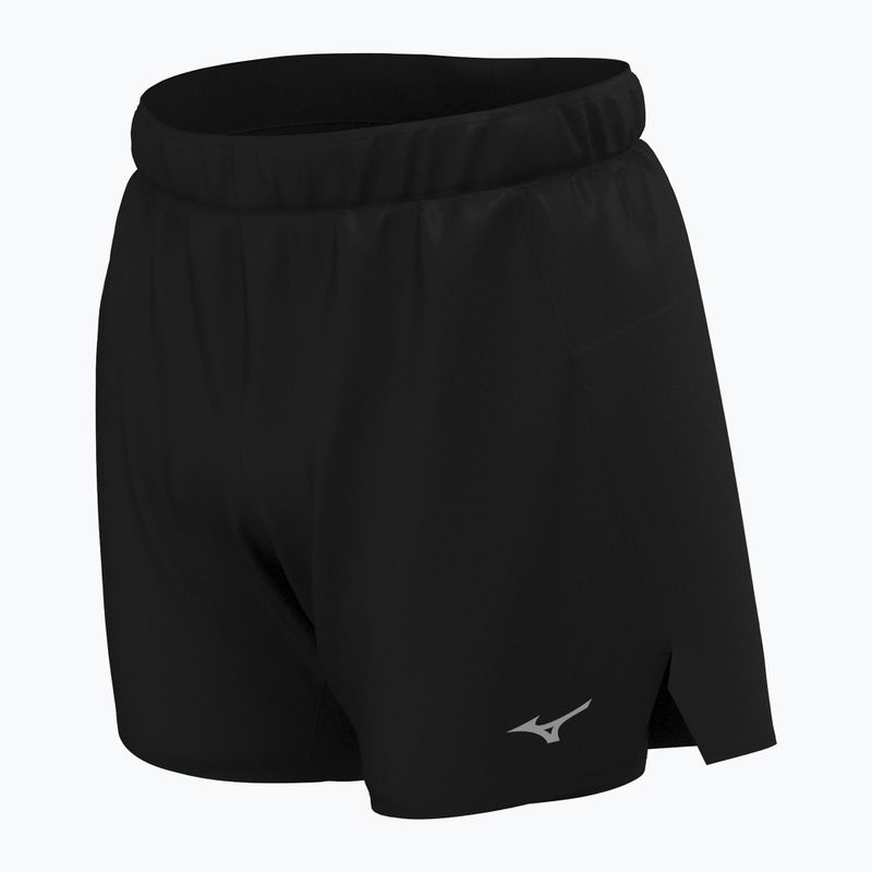 Herren Mizuno Core 5.5" 2IN1 Laufshorts schwarz 3