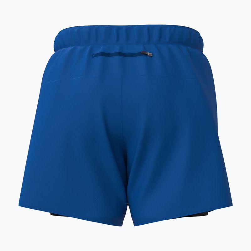 Herren Mizuno Core 5.5" 2IN1 Laufshorts princess blau 2